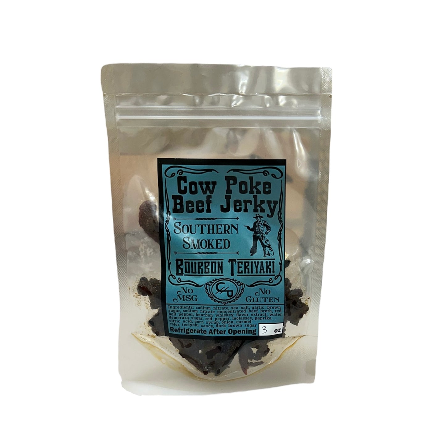 Bourbon Teriyaki Beef Jerky